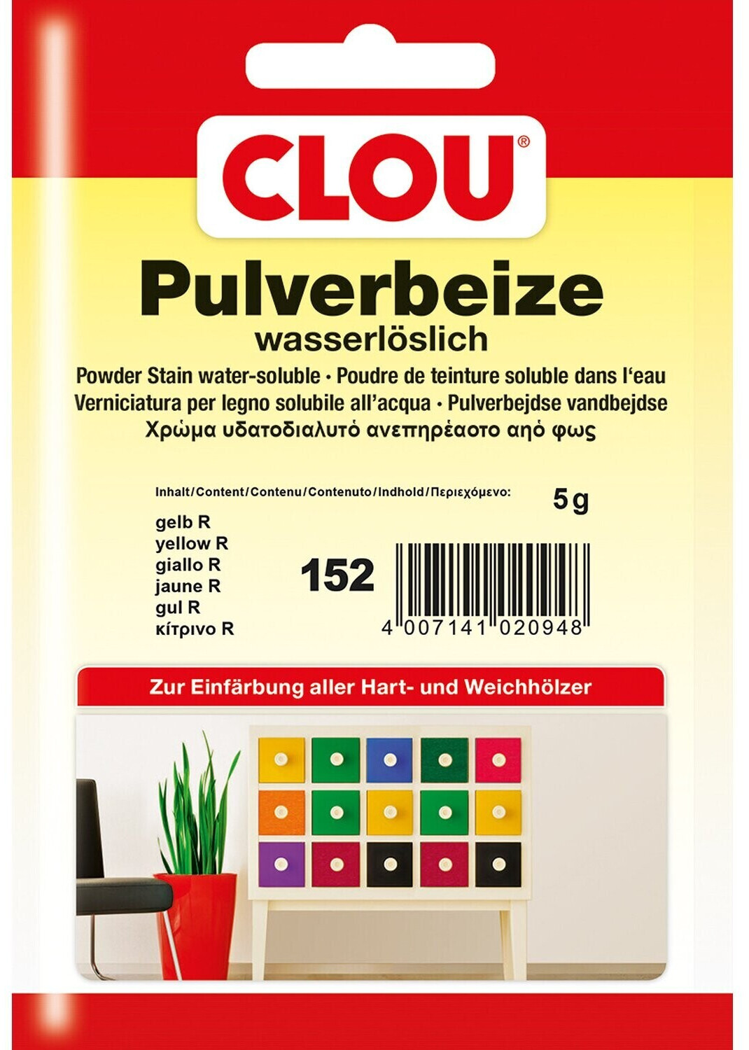 CLOU Beize in Pulver 5 g 152 gelb R