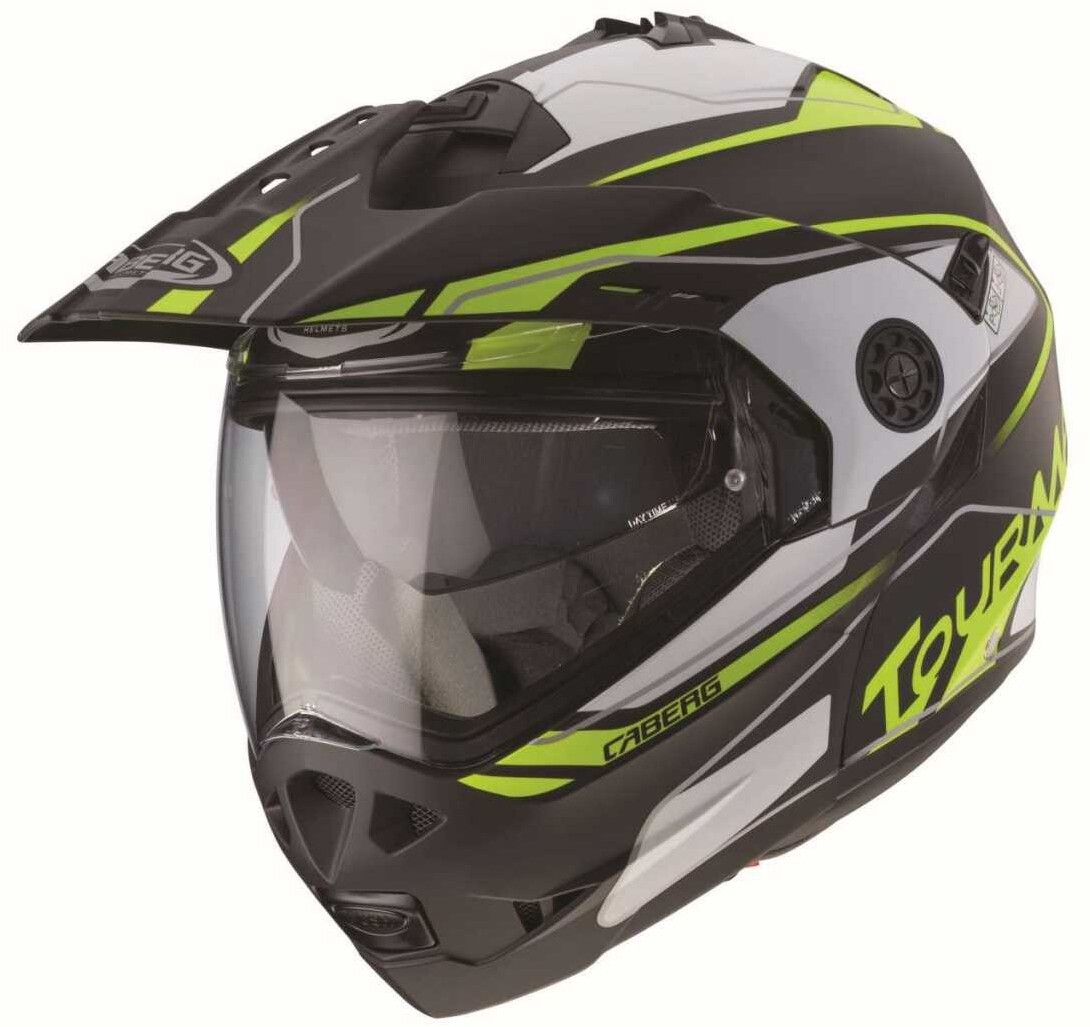 Caberg Tourmax Marathon black/white/yellow