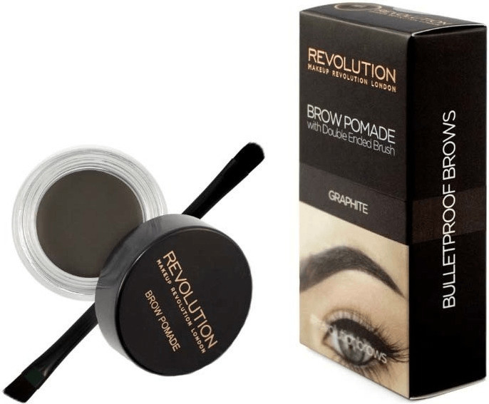 Makeup Revolution Brow Pomade - Graphite (3g)
