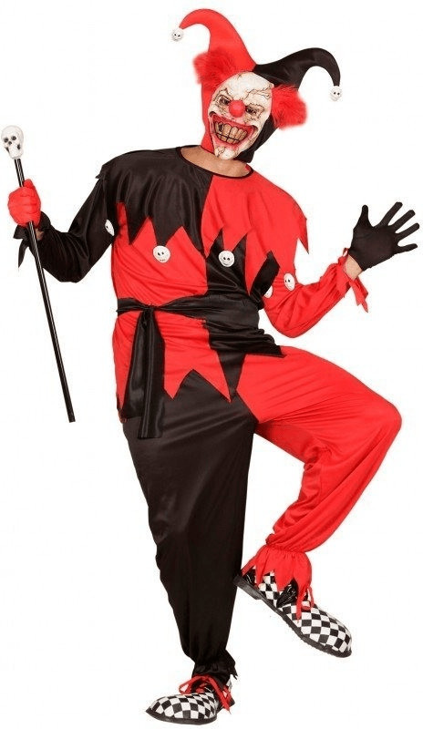 Widmann Déguisement Halloween méchant clown
