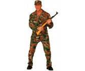 COSTUME MILITARE MIMETICO soldato uomo marines divisa verde