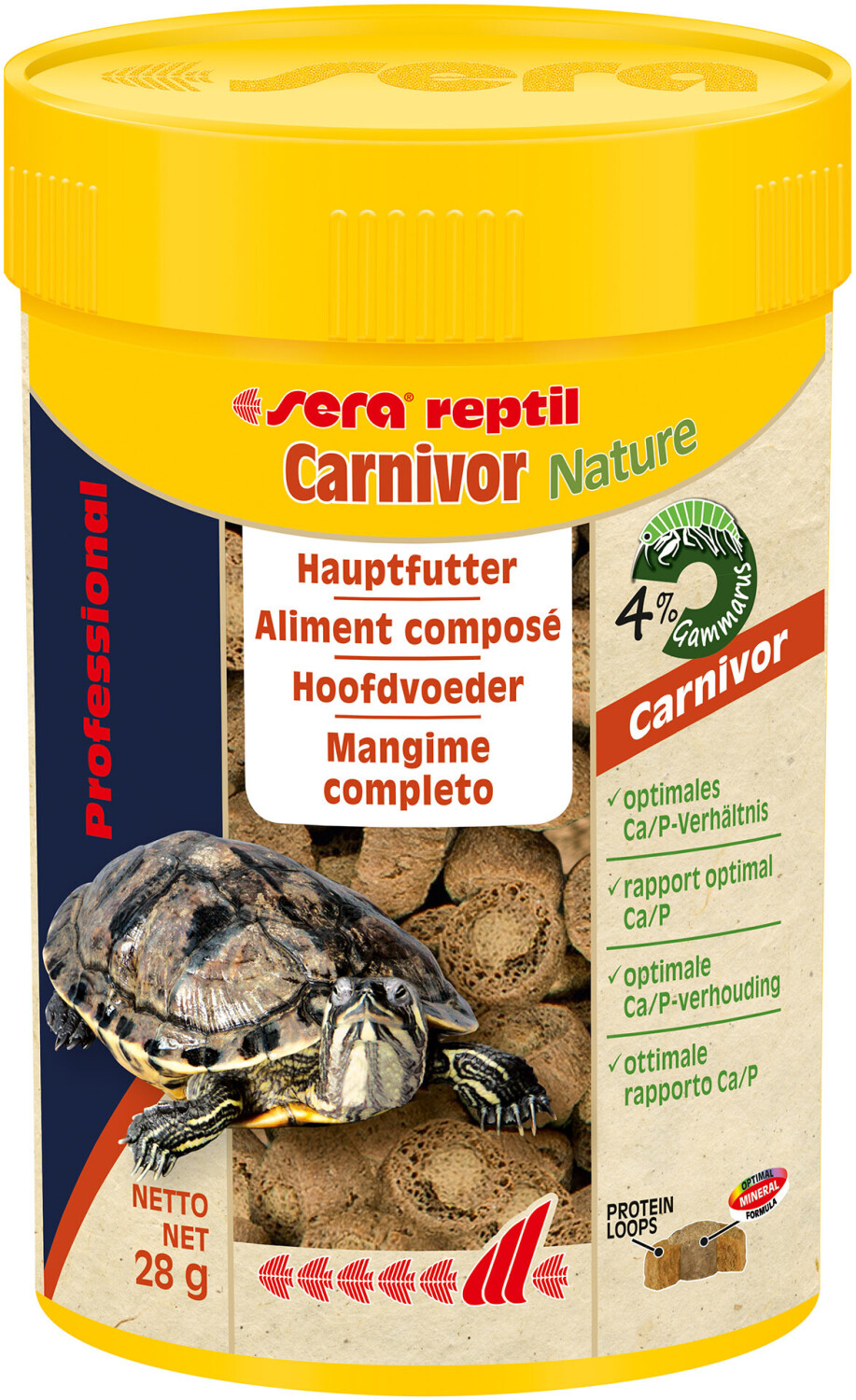sera reptil Professional Carnivor 100 ml
