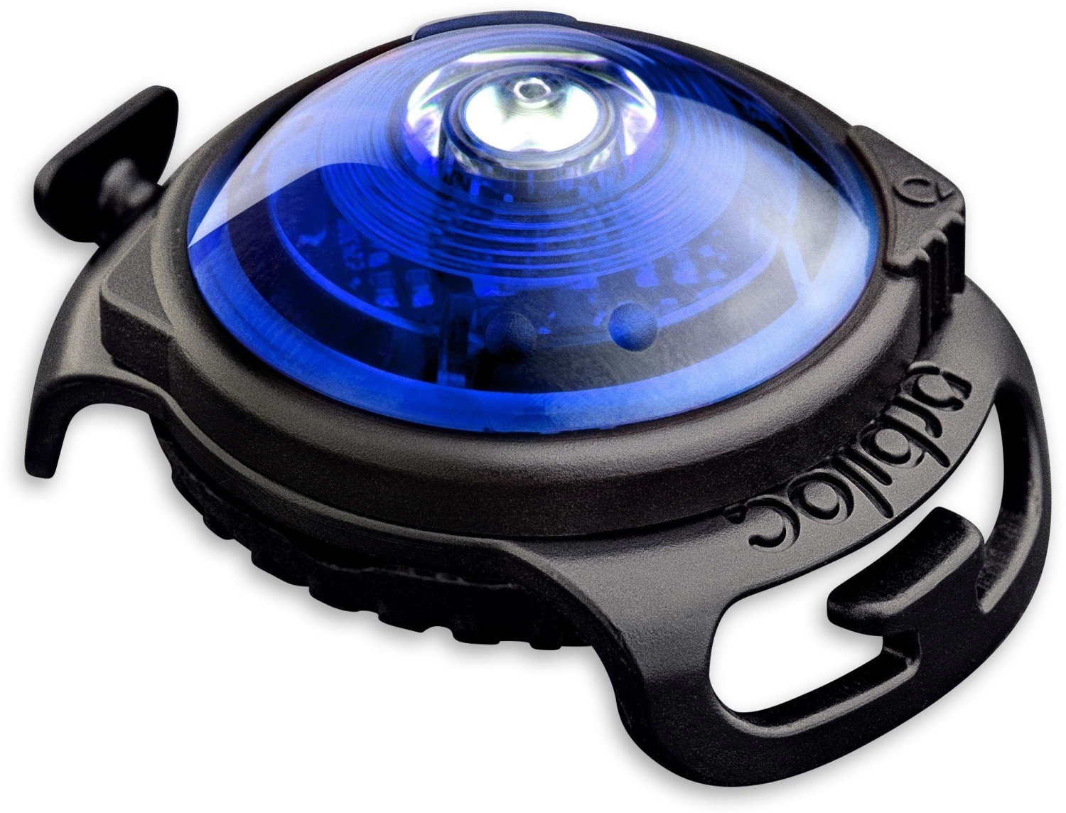 Orbiloc Dog Dual Lampe de sécurité LED pour collier bleu