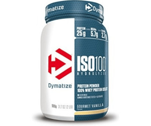 Dymatize Iso100 Hydrolyzed 100% Whey Protein Isolate 900g Gourmet Vanilla