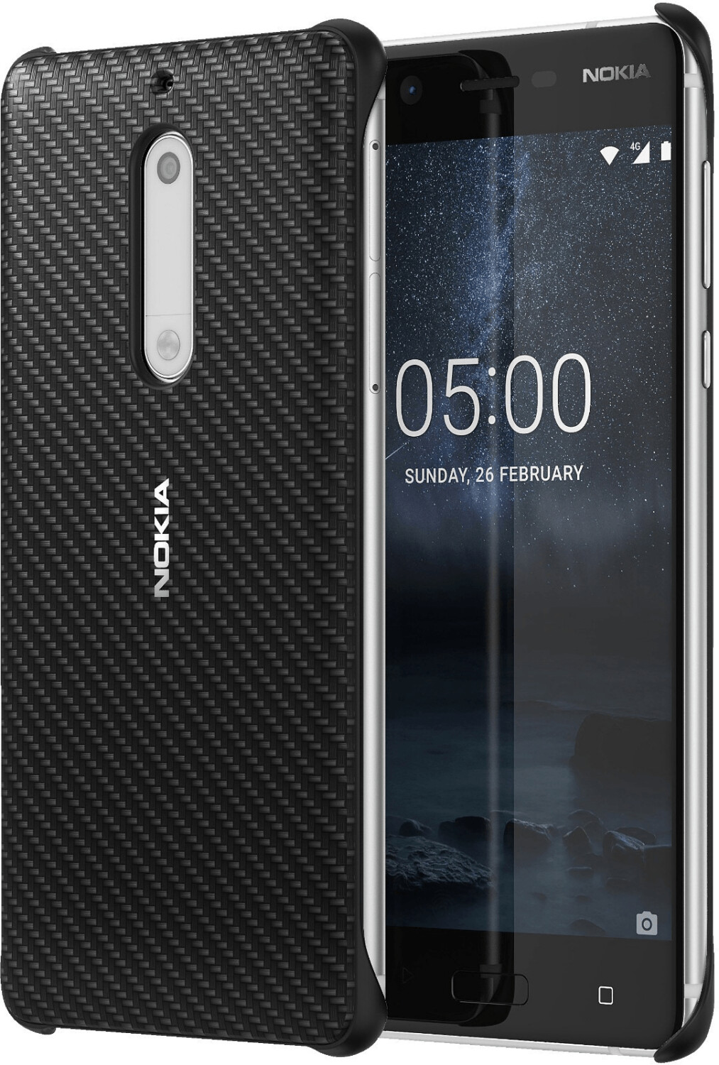 Nokia Carbon Fibre Design CC-803 (Nokia 5) black