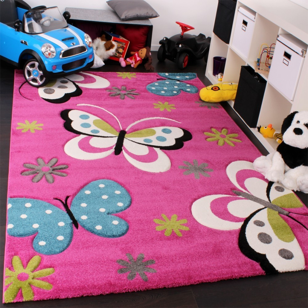PHC Butterfly 160x230cm pink