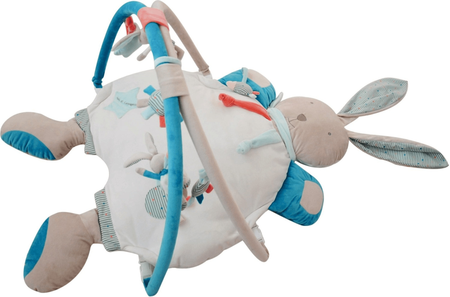 Doudou et Compagnie Tapis d'éveil lapin Happy