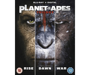 Planet of the Apes Trilogy (Box Set) [Blu-ray] [2017]