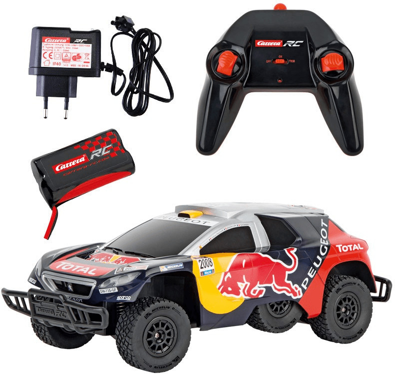 Carrera RC Peugeot 08 DKR 16 Red Bull 2,4 GHz (370162106)