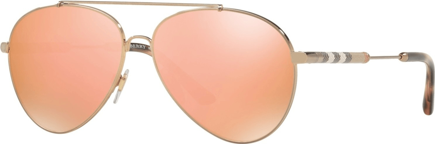Burberry BE3092Q 12437J (gold/brown mirror rose gold)