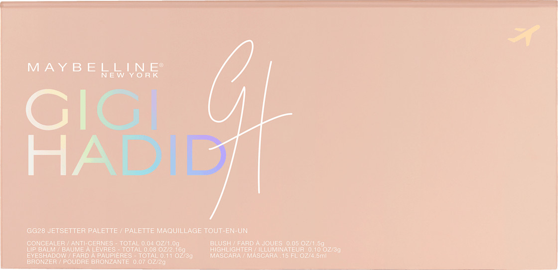 Gemey Maybelline Gigi Hadid GG28 Jetsetter Palette (17,1g)