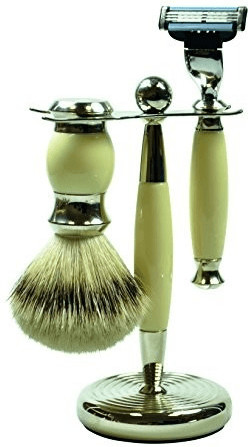 Golddachs Set Vintage blanc/argent (3 pcs)