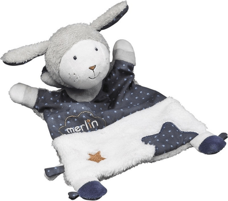 Sauthon Doudou mouchoir Merlin