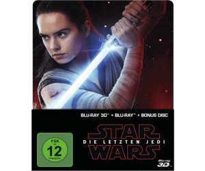 Star Wars - Die letzten Jedi 3D (+2D) (Steelbook) [Blu-ray]