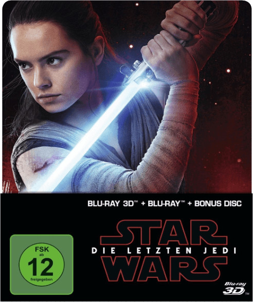 Star Wars - Die letzten Jedi 3D (+2D) (Steelbook) [Blu-ray]