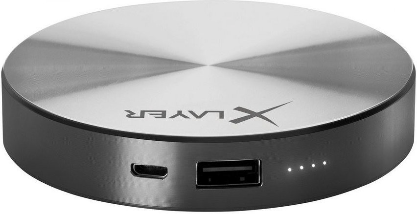 Xlayer Power bank MEETS Fashion gris