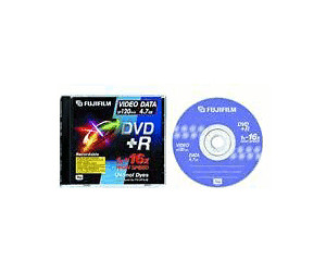 Fuji Magnetics DVD+R 4,7GB 120min 16x 10pk Jewel Case