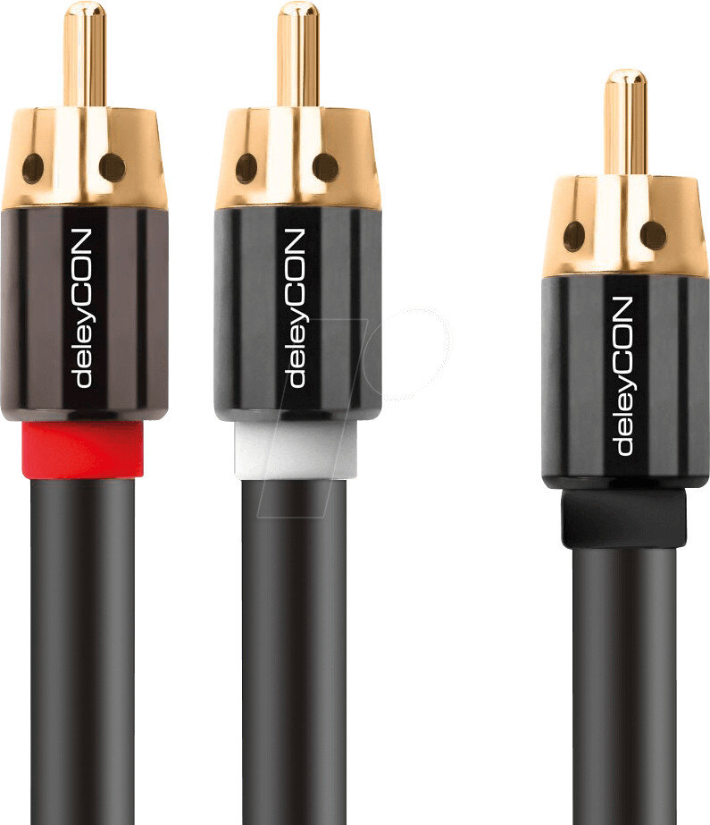 deleyCON Cinch RCA-Y 10m