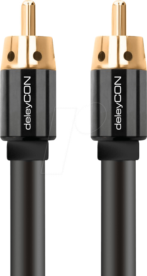 deleyCON Cinch RCA male - RCA male 3m