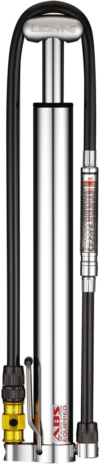 Lezyne Micro Floor Drive Digital HVG (silver)