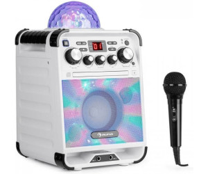 Sistema de karaoken Auna Rockstar Karaoke máquina LED Jellyball Box 15 vatios negro 