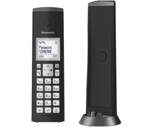 Panasonic KX-TG1612 Duo Téléphone sans fil Dect Noir