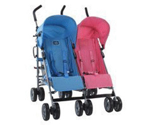 obaby double pushchair