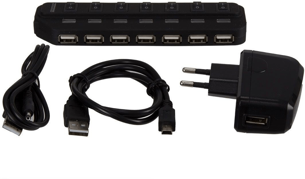 Xystec 7 Port active USB-2.0-Hub