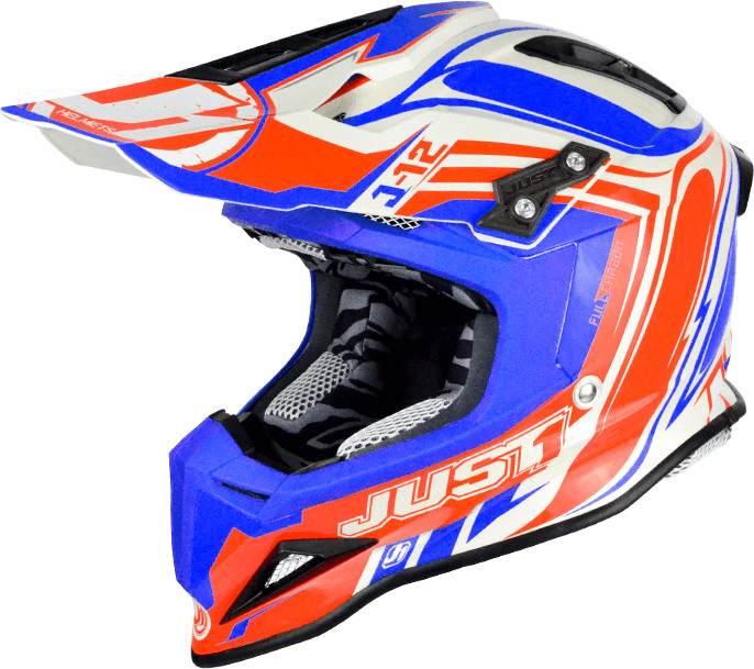 Just1racing J12 Off Road Carbon FLAME red/blue
