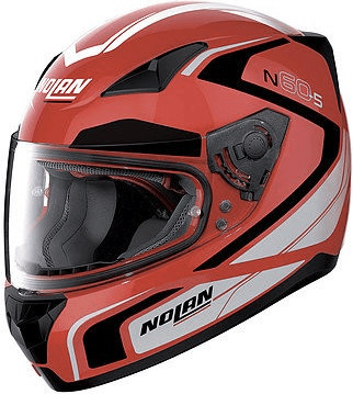 Nolan N60-5 Practice Corsa rouge