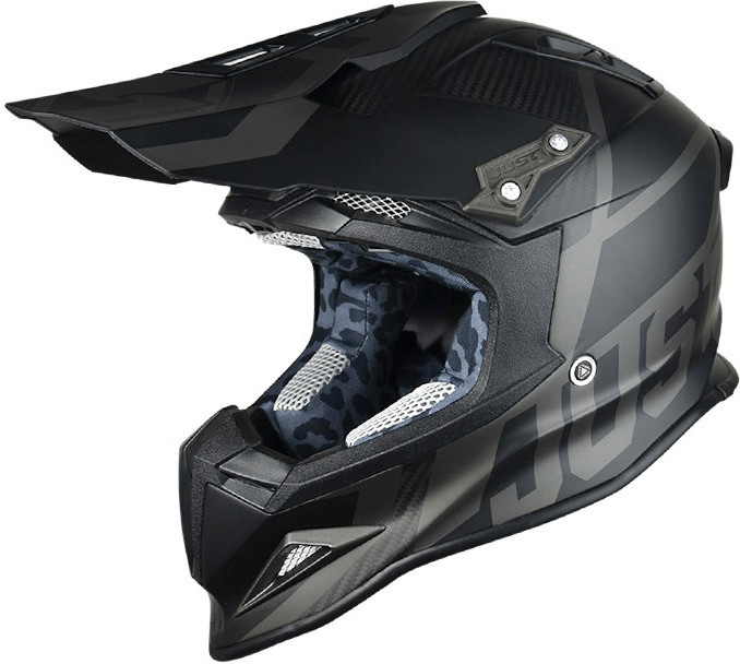 Just1racing J12 Off Road Carbon UNIT black