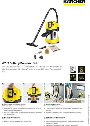 WD 3 Battery Premium  Kärcher International