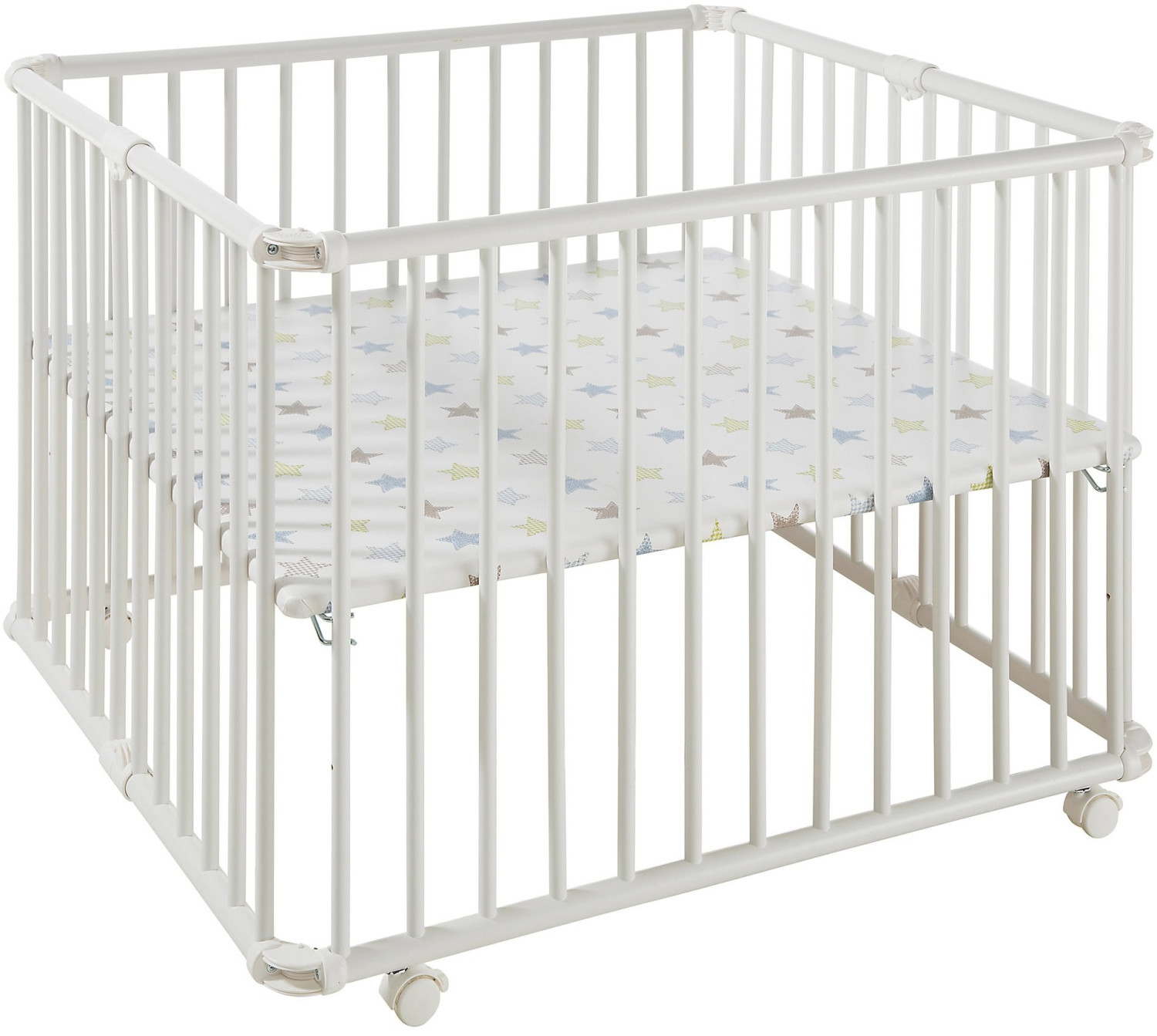 Geuther Lucilee Plus Blanc Étoiles (90,2 x 97,4 cm)