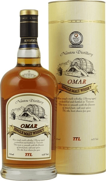 Nantou Distillery Omar Single Malt Whisky Sherry Type 0,7 L 46 %