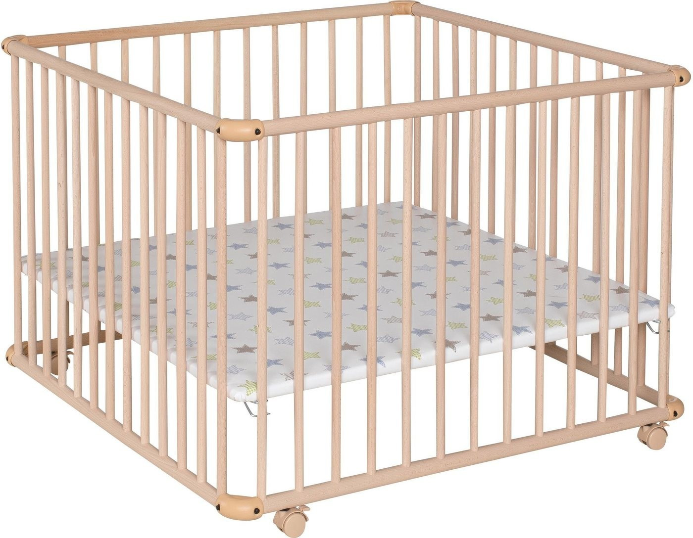 Geuther Belami Plus Naturel Étoiles (97 x 97 cm)