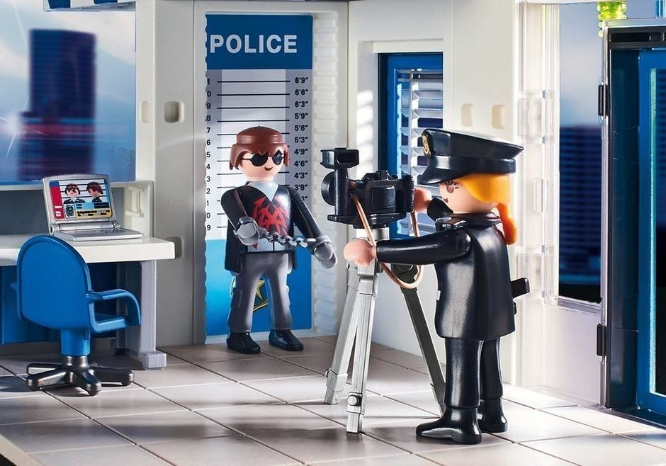 Playmobil mega set de policia hot sale