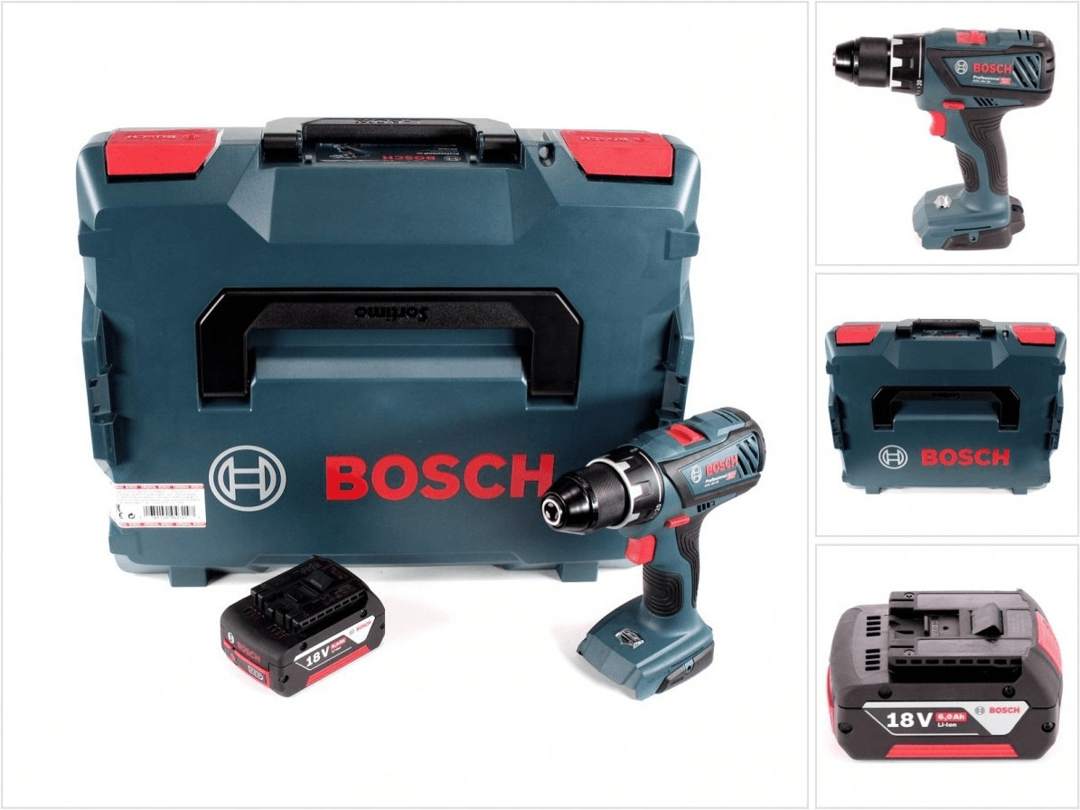 Bosch GSR 18V-28 (1 x 6,0 Ah) avec L-Boxx