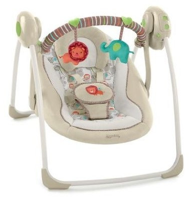 Ingenuity Portable Swing Cozy Kingdom