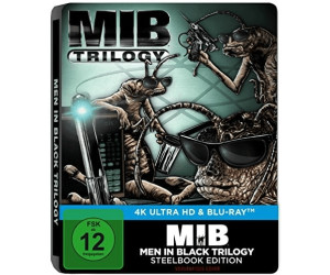 Men in Black 1-3 (4K Ultra HD) (Limited Steelbook Edition) [Blu-ray]