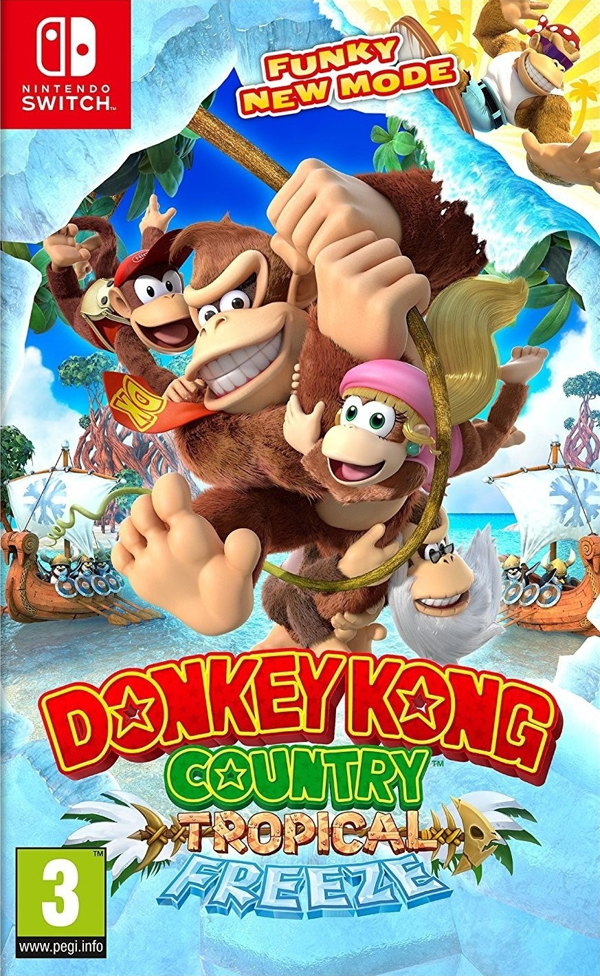 Photos - Game Nintendo Donkey Kong Country: Tropical Freeze  (Switch)
