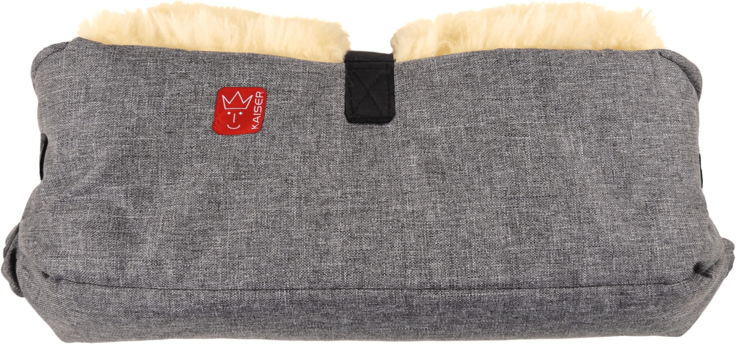 Kaiser Big Double Handmuff - anthracite melange