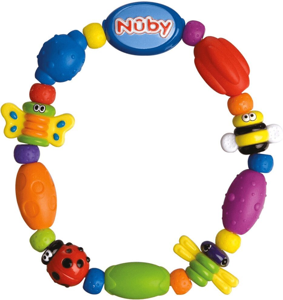 Nuby Anneau de dentition à parties souples et dures
