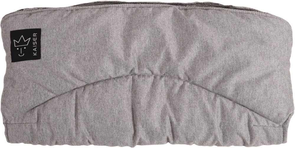Kaiser Stroller-Muff Alaska melange grey
