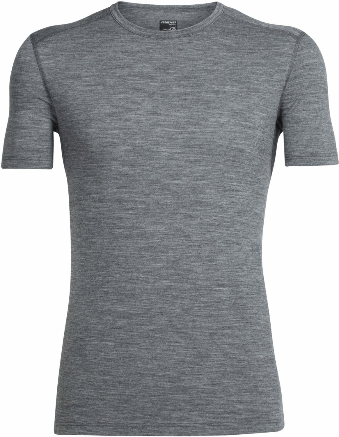 Icebreaker Oasis Short Sleeve Crewe Men gritstone