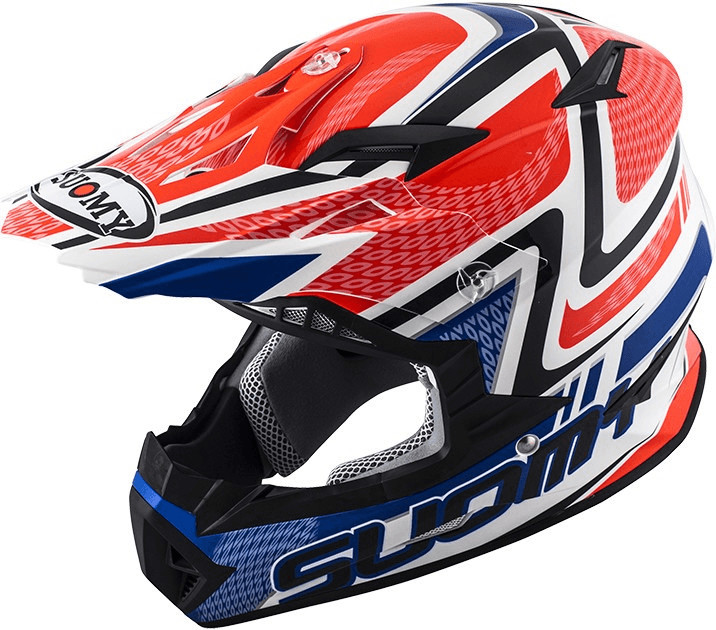 Suomy Rumble Snake rouge/bleu