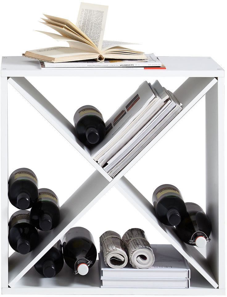 FMD Étagère à vin Kiri 1 set de 2