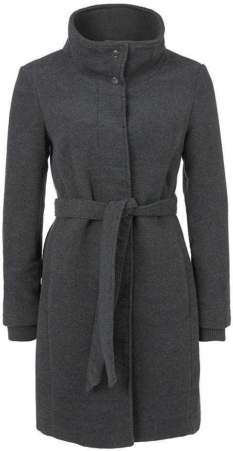 S.Oliver Wollflausch-Coat (5.709.52.3052.9898) grey