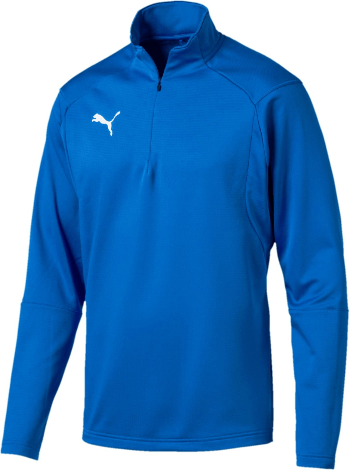 Puma Liga Training 1/4 Zip Top electric blue lemonade/puma white