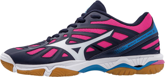 Mizuno Wave Hurricane 3 W peacoat/white/diva blue