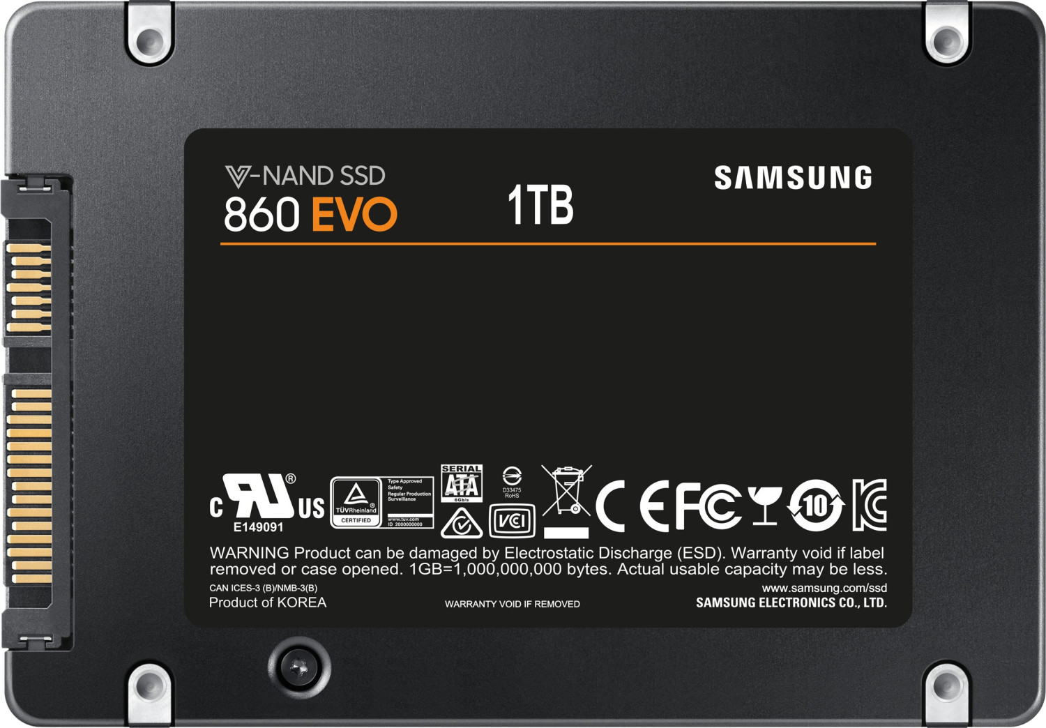 Soldes Samsung 860 Evo 1 To 2.5 2024 au meilleur prix sur